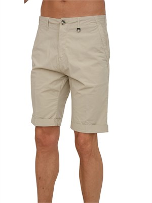 Bermuda Liu Jo uomo in cotone beige in UOMO