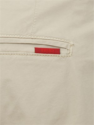 Bermuda Liu Jo uomo in cotone beige in UOMO