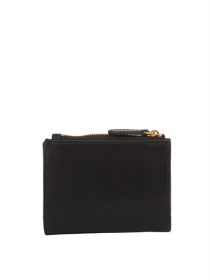 Piccolo portafoglio Pinko in pelle nera in DONNA