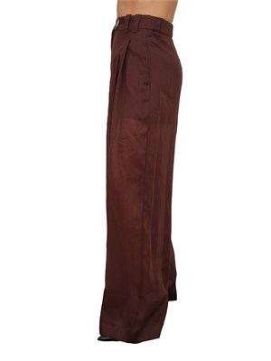 Pantalone MLLAereo di Marella in ramiÉ marrone in DONNA