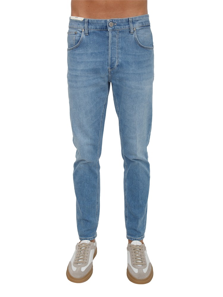 Jeans uomo P.T. Torino in denim blu oceano
