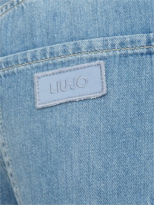 Jeans Liu Jo donna in denim chiaro con cintura in DONNA