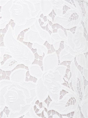 Miniabito Michael Michael Kors in pizzo floreale bianco in DONNA