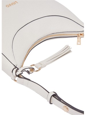 Borsa hobo media Liu Jo in ecopelle avorio in DONNA