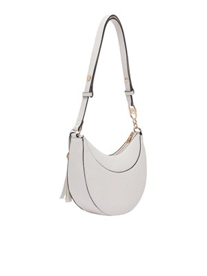 Borsa hobo media Liu Jo in ecopelle avorio in DONNA