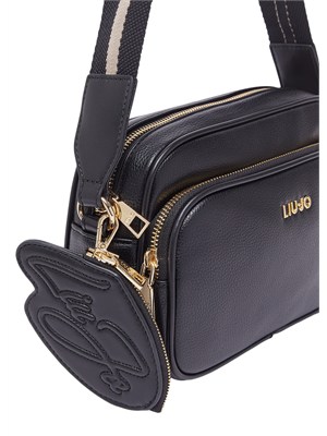 Borsa a tracolla Liu Jo donna in ecopelle nera in DONNA