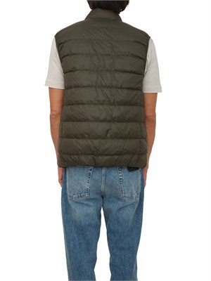 Gilet Guzet Pyrenex uomo in piuma d'oca e tessuto tecnico verde in UOMO