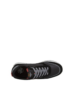 Sneakers nere Aeronautica Militare in mesh e suede in UOMO