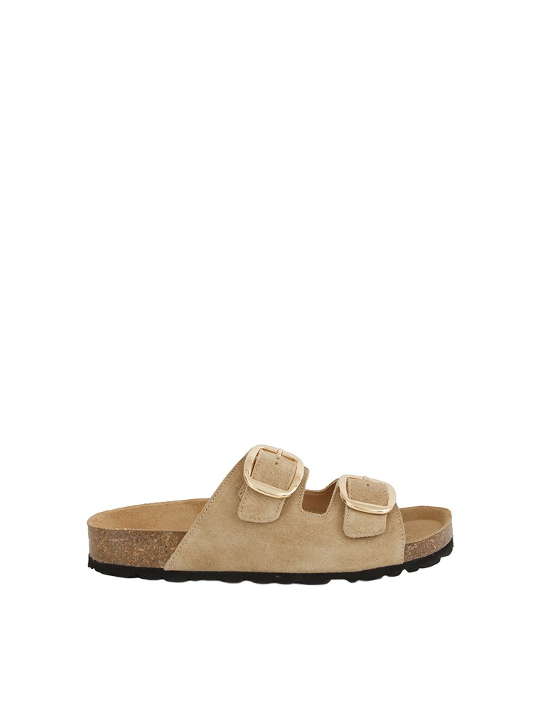 Sandalo ciabatta Pania Emme Marella beige