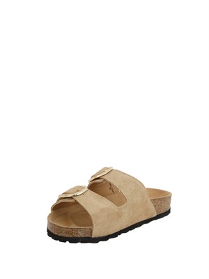 Sandalo ciabatta Pania Emme Marella beige in DONNA