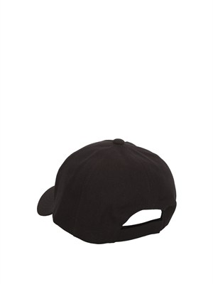 Cappello Liu Jo donna in canvas nero con logo in DONNA