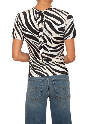 T-shirt Mlszinnia Marella in viscosa stampata in DONNA