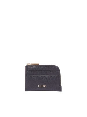 Porta carte nero Liu Jo donna in ecopelle in DONNA