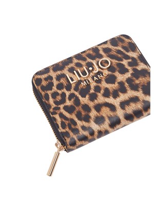 Portafoglio animalier Liu Jo donna in ecopelle in DONNA