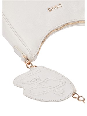 Borsa hobo piccola Liu Jo donna in ecopelle avorio in DONNA