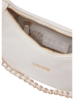Borsa hobo piccola Liu Jo donna in ecopelle avorio in DONNA