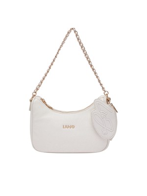 Borsa hobo piccola Liu Jo donna in ecopelle avorio in DONNA