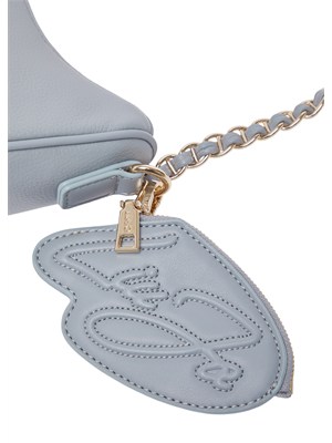 Borsa hobo piccola Liu Jo donna in ecopelle azzurra in DONNA