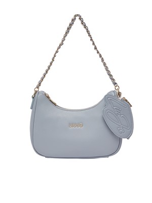 Borsa hobo piccola Liu Jo donna in ecopelle azzurra in DONNA