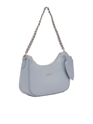 Borsa hobo piccola Liu Jo donna in ecopelle azzurra in DONNA