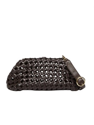 Borsa ESTREMO Marella in ecopelle marrone in DONNA