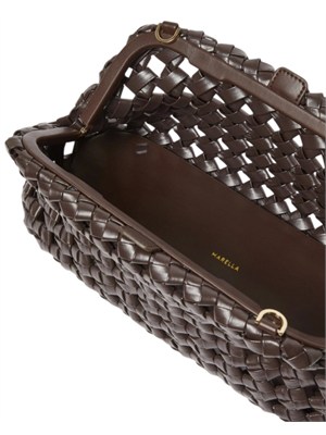 Borsa ESTREMO Marella in ecopelle marrone in DONNA