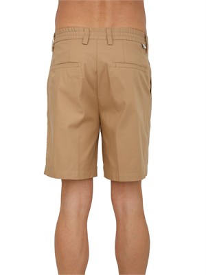 Bermuda Paolo Pecora in cotone cammello in UOMO