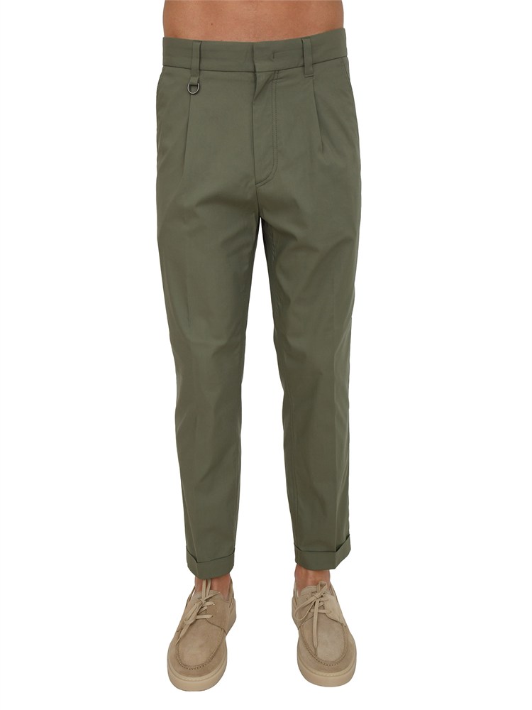 Pantaloni Paolo Pecora in cotone verde