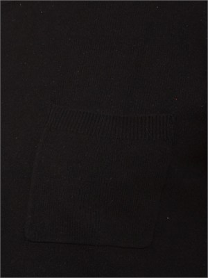 Maglia a maniche corte Paolo Pecora in seta nera in UOMO