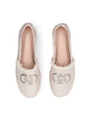 Espadrillas Liu Jo donna in canvas ecru in DONNA