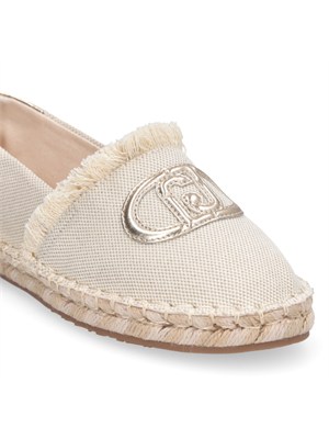 Espadrillas Liu Jo donna in canvas ecru in DONNA