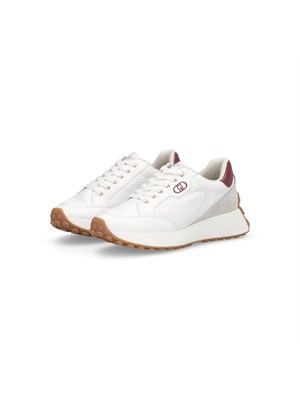 Sneakers Liu Jo donna bianche in mesh e paillettes in DONNA