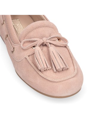 Mocassini Liu Jo donna in pelle suede rosa in DONNA