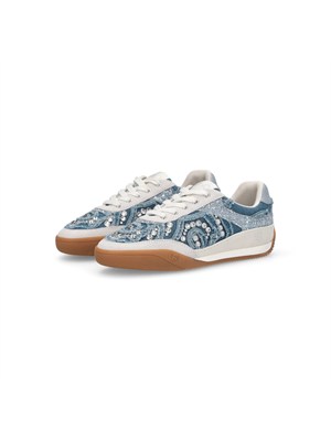 Sneakers Liu Jo donna in denim con glitter e gioielli in DONNA