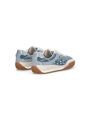 Sneakers Liu Jo donna in denim con glitter e gioielli in DONNA