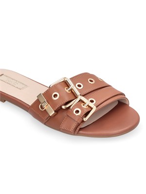 Ciabatte Liu Jo donna in pelle cuoio con cinturini in DONNA