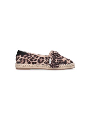 Espadrillas Liu Jo donna in tessuto animalier con fiocco in DONNA