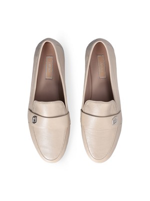 Mocassini Liu Jo donna in pelle beige in DONNA
