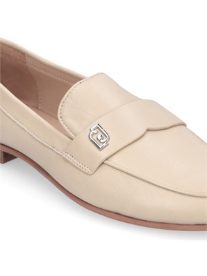 Mocassini Liu Jo donna in pelle beige in DONNA