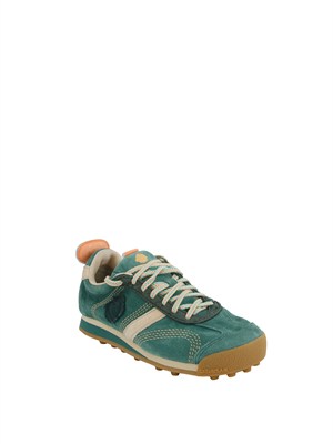 Sneaker Stardust Satorisan in pelle verde in UOMO
