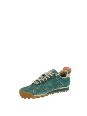 Sneaker Stardust Satorisan in pelle verde in UOMO