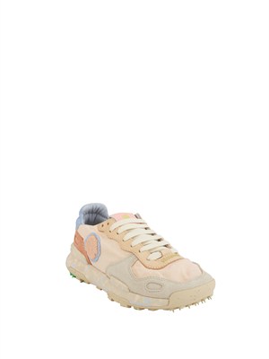 Chacrona Linen Satorisan in lino rosa e pelle multicolor in UOMO