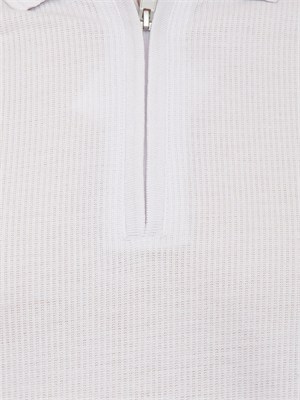 Polo BOSS uomo in cotone mercerizzato lilla in UOMO