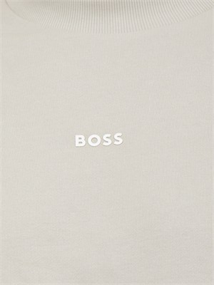 Felpa beige Boss uomo in cotone in UOMO