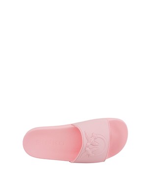 Ciabatte Pinko in gomma rosa in DONNA