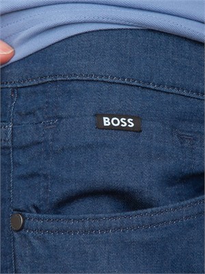 Jeans HUGO Uomo in denim blu scuro in UOMO