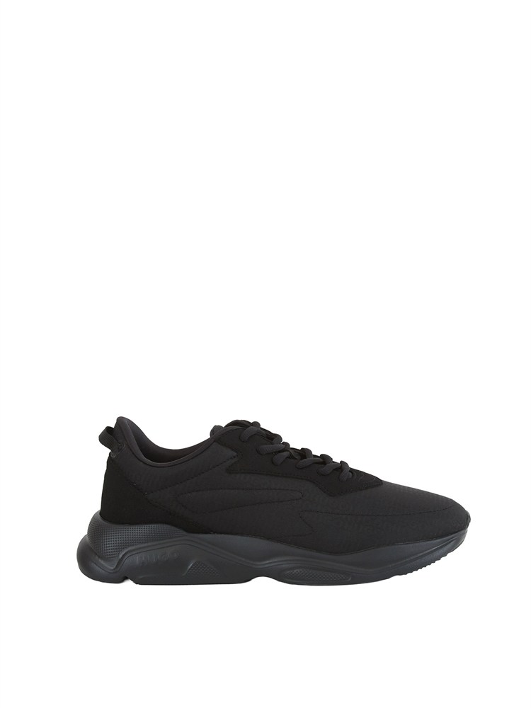 Sneakers nere Hugo uomo in maglia traspirante