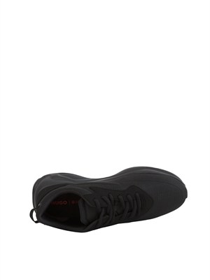 Sneakers nere Hugo uomo in maglia traspirante in UOMO