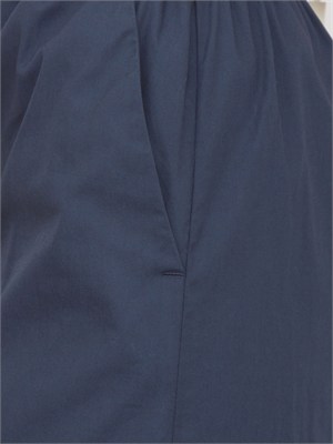 Pantalone EMMCALAO Emme Marella in cotone blu in DONNA