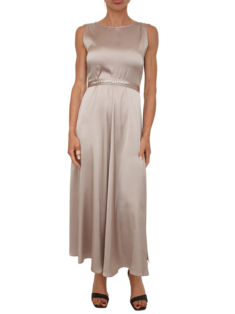 Abito EMMGITA Emme Marella in raso beige